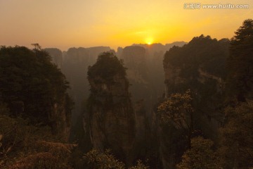 张家界 武陵源 著名景点 旅游