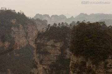 张家界 武陵源 著名景点 旅游