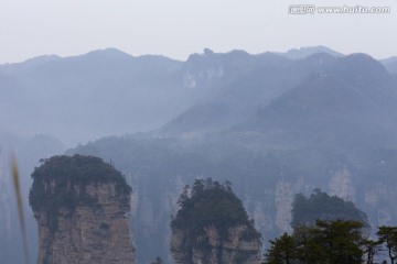 张家界 武陵源 著名景点 旅游