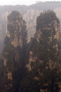 张家界 武陵源 著名景点 旅游