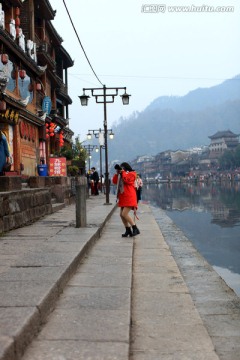 凤凰古城 夜景 湘西 著名景点