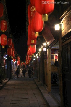 凤凰古城 夜景 湘西 著名景点