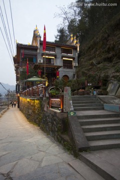 凤凰古城 夜景 湘西 著名景点