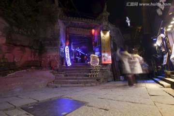 凤凰古城 夜景 湘西 著名景点