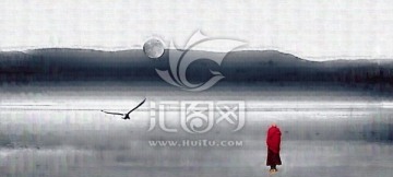 禪意水墨畫