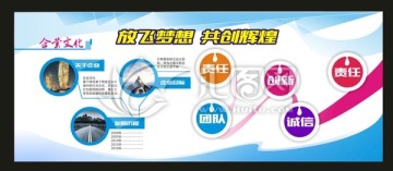 企業(yè)文化墻 展示墻