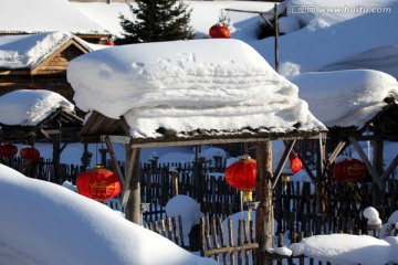 雪乡 雪景