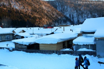 雪乡 雪景 白雪