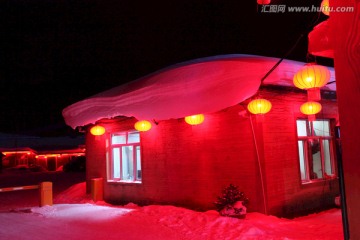 雪乡 夜景