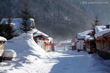 雪乡 双峰林场