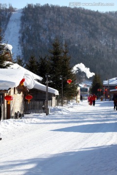 中国雪乡 雪景