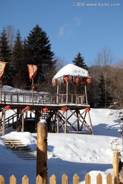 中国雪乡 雪景