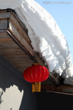 雪乡 双峰林场 春节 红灯 灯