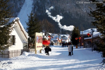 中国雪乡 雪景