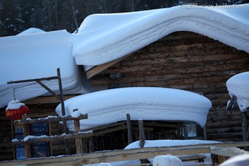 雪乡 双峰林场 中国雪乡 雪景