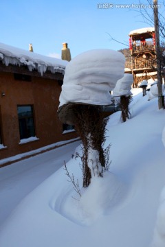 雪乡 双峰林场 中国雪乡 雪景