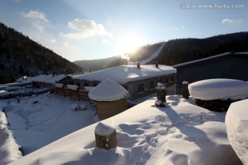 雪乡 双峰林场