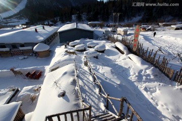 雪乡 双峰林场 中国雪乡