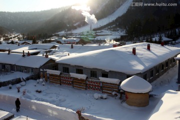 中国雪乡 雪景