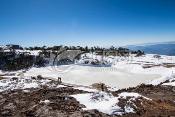 轿子雪山木邦海风光