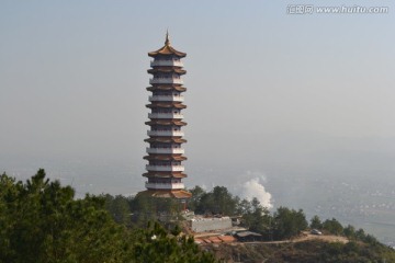 天荡山 黄忠 三国 天灯寺塔