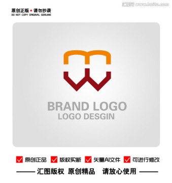 mw字母logo