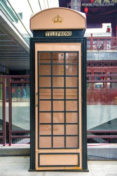 欧式复古英国英伦电话亭