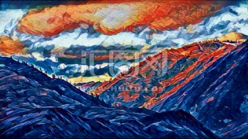 風(fēng)景裝飾畫