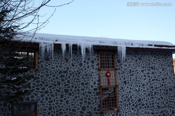 雪乡 双峰林场 中国雪乡 雪景