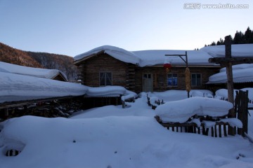 中国雪乡 雪景