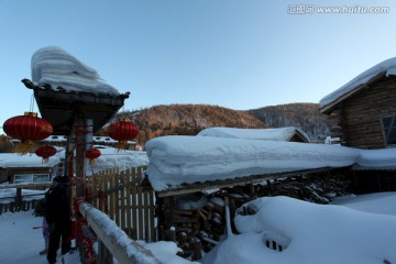 雪乡 双峰林场 中国雪乡 雪景