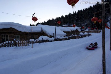 雪乡 双峰林场