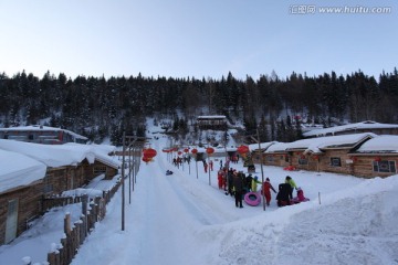 中国雪乡 雪景