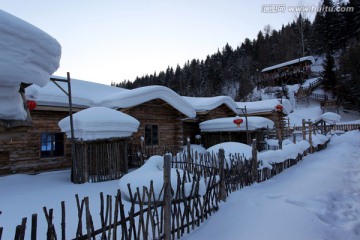 雪乡 双峰林场