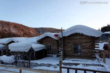 雪鄉(xiāng) 雙峰林場(chǎng) 雪景