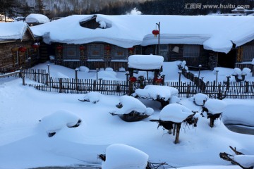 雪乡 双峰林场 雪景