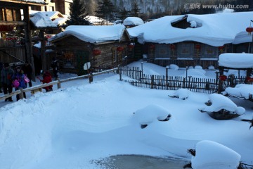 雪乡 双峰林场