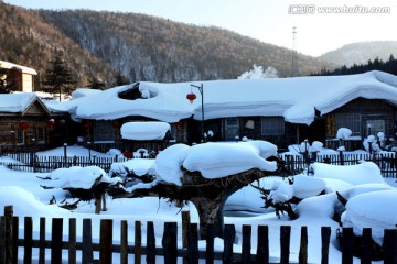 雪乡 双峰林场