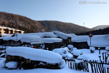 雪乡 双峰林场 雪景