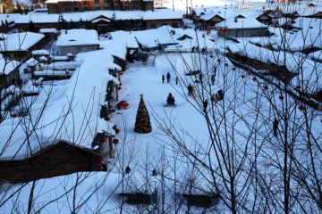 雪乡 双峰林场 雪景