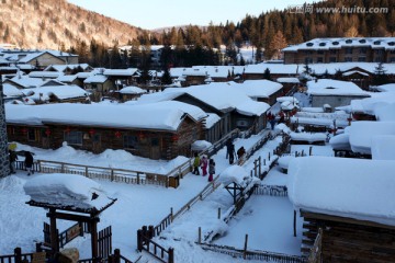 雪乡 双峰林场