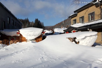 雪乡 双峰林场 雪景 白雪