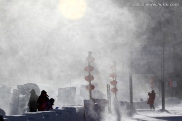 雪乡 双峰林场 中国雪乡 雪景