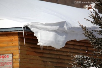 雪乡 雪景 白雪 乡愁 乡村