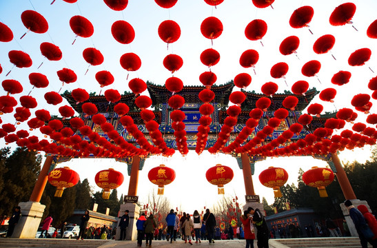 北京地坛春节庙会