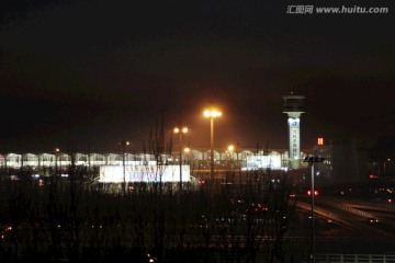 沈阳机场夜景