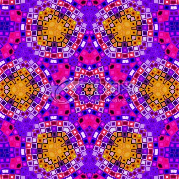 抽象拼花圖案背景 無(wú)分層