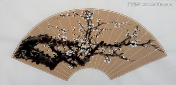 國畫梅花