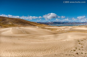青藏高原沙漠