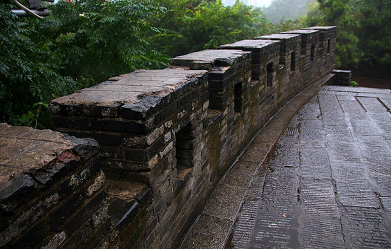 长沙 雨中天心阁